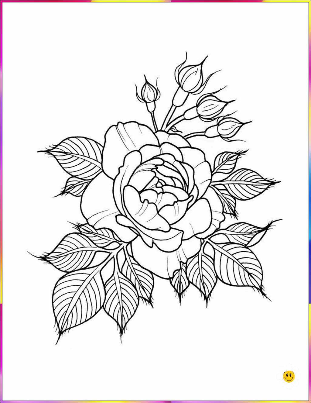 easy way to draw a flower
