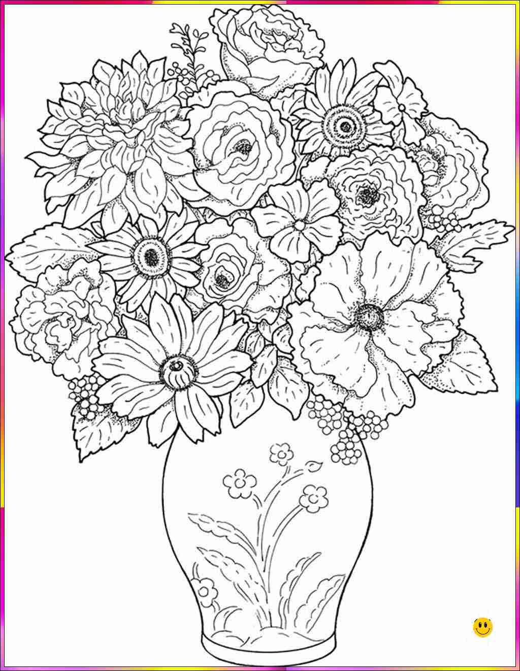 flowers drawing image
