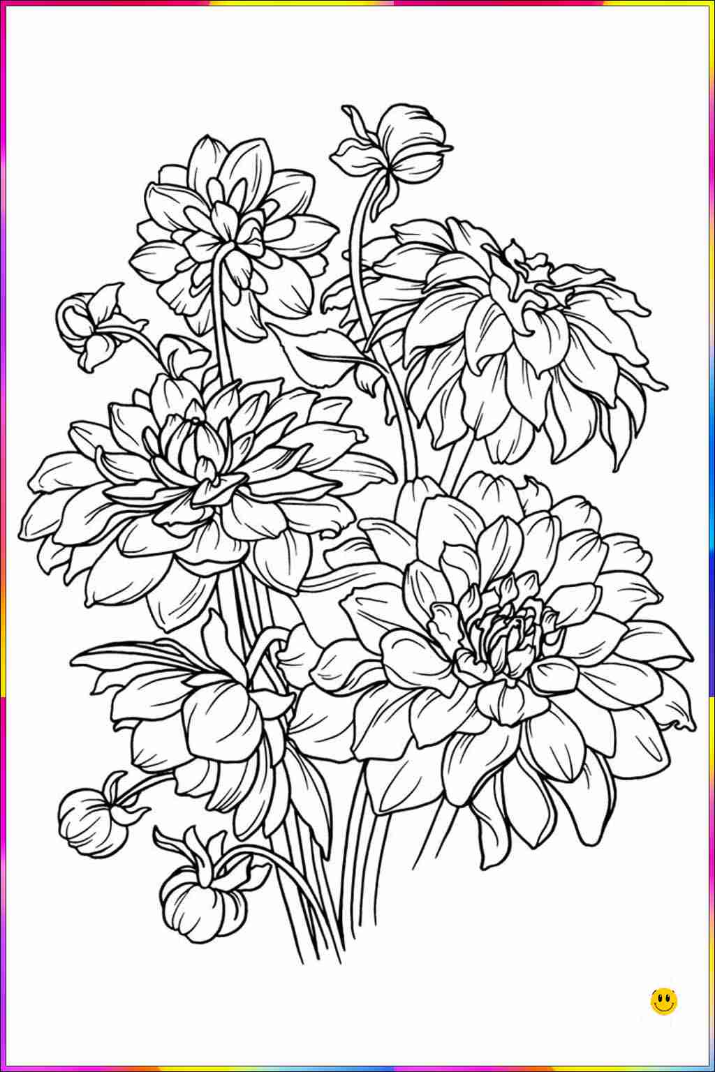 flower drawings medium
