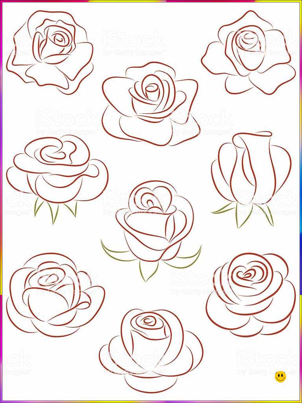 flower drawing step by step

