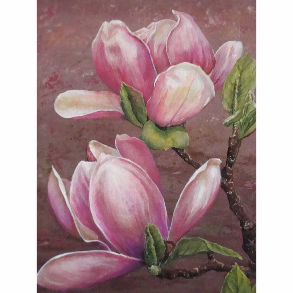 magnolia easy drawing