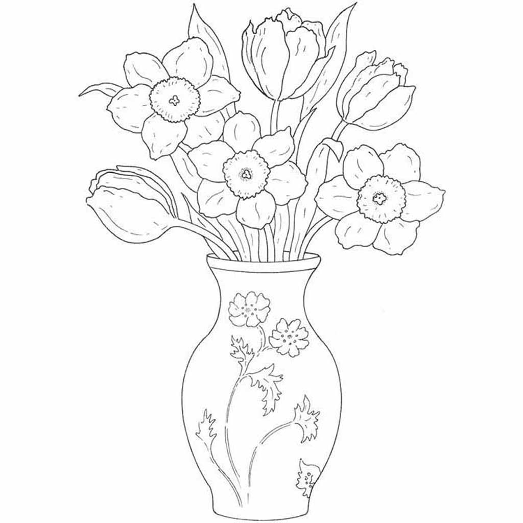 flowerpot images for drawing