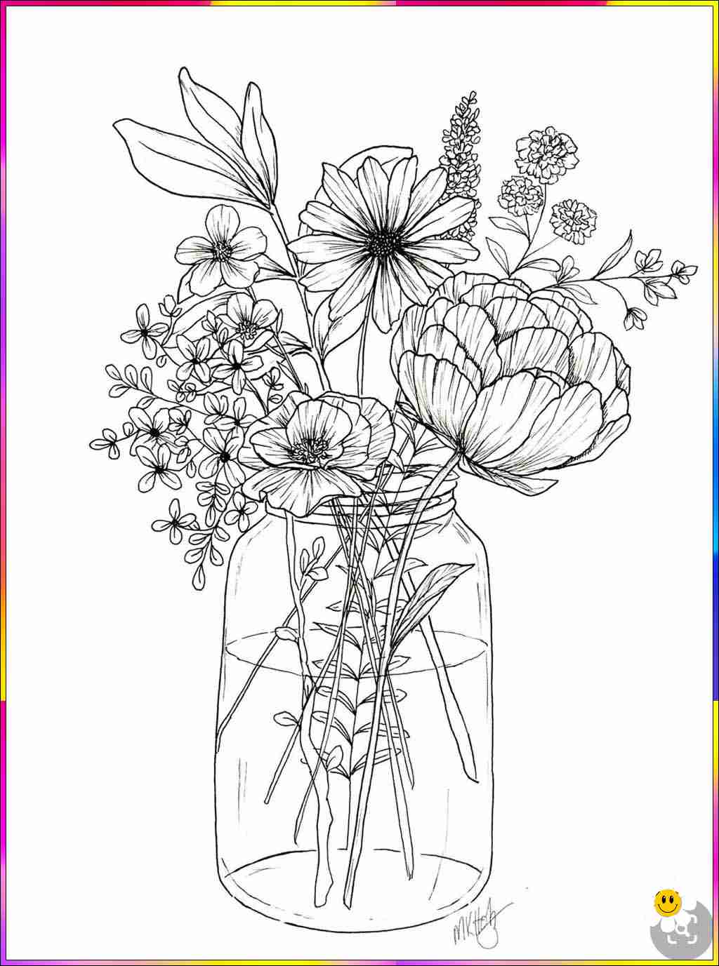 flower drawing images
