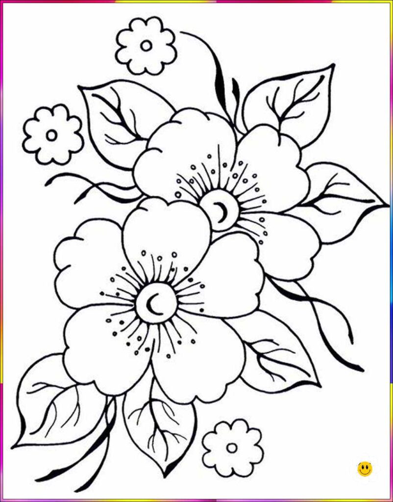 cute flowers to draw