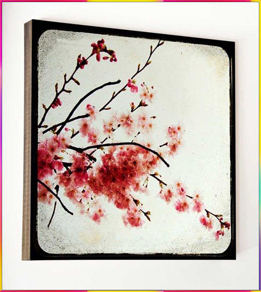 cherry blossom flower drawing